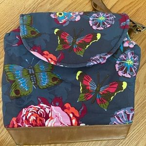 Floral & butterfly one of a kind backpack